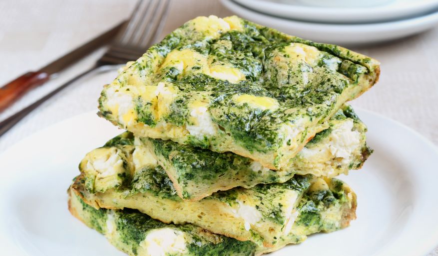Recipe: Spinach & Feta Frittata