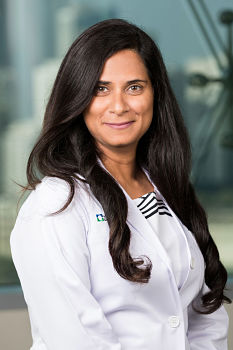 Dr. Rahat Ghazanfar, a staff physician in the General Medicine Department in the Medical Subspecialties Institute at Cleveland C