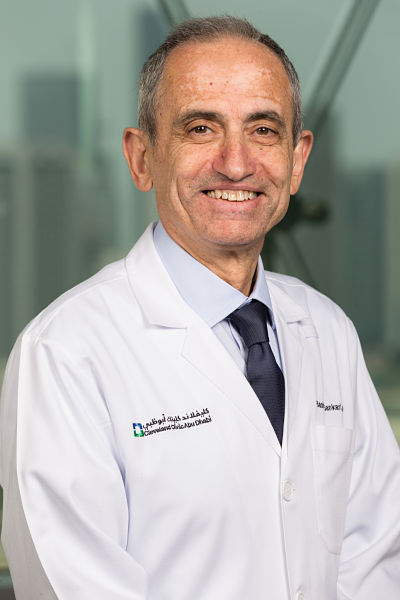 Dr. Bashir Sankari, the Chair of Surgical Subspecialties Institute at Cleveland Clinic Abu Dhabi. 