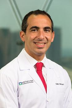 الدكتور شفيق صيداني، جرَّاح القولون والمستقيم، في معهد أمراض الجهاز الهضمي، في مستشفى "كليفلاند كلينك أبوظبي"