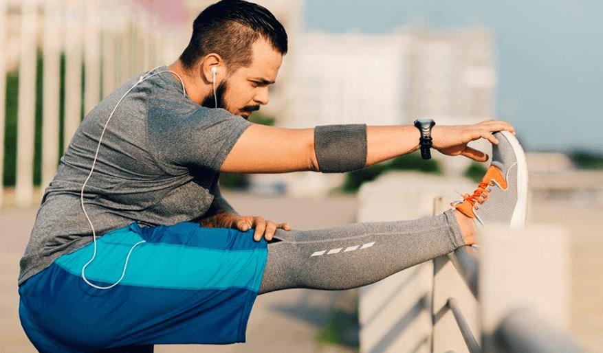 Image of a guy training