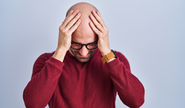 صورة رجل يتدرب