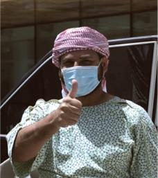 رحلة تعافي مريض إماراتي من الإصابة بفيروس كوفيد-19، بعد إدخاله إلى وحدة العناية المركزة إثر معاناته من أعراض حادة للفيروس.